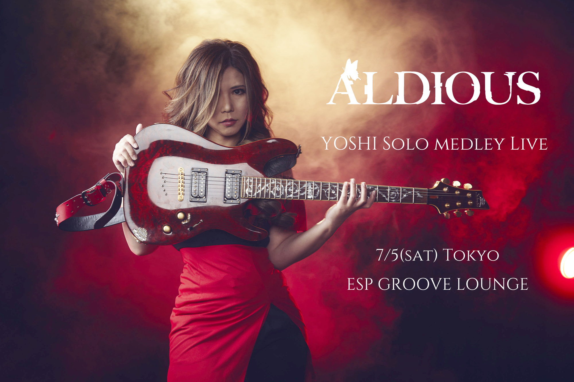 Yoshi ソロライブ・東京公演が7月に開催決定！ゲスト・ボーカルあり